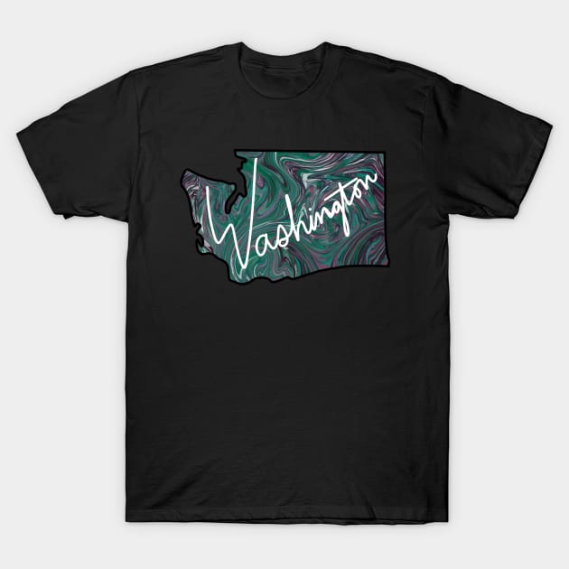 Customizable Washington “home” T-Shirt by quirkyandkind